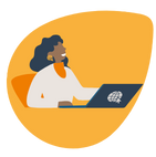 Logo femme AI