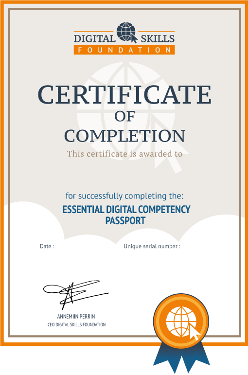 Essential digital skills foundation